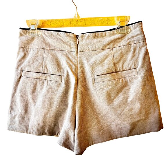 FRENCH CONNECTION Womens High Rise Shorts Pockets Back Zipper size 6 - Picture 5 of 11